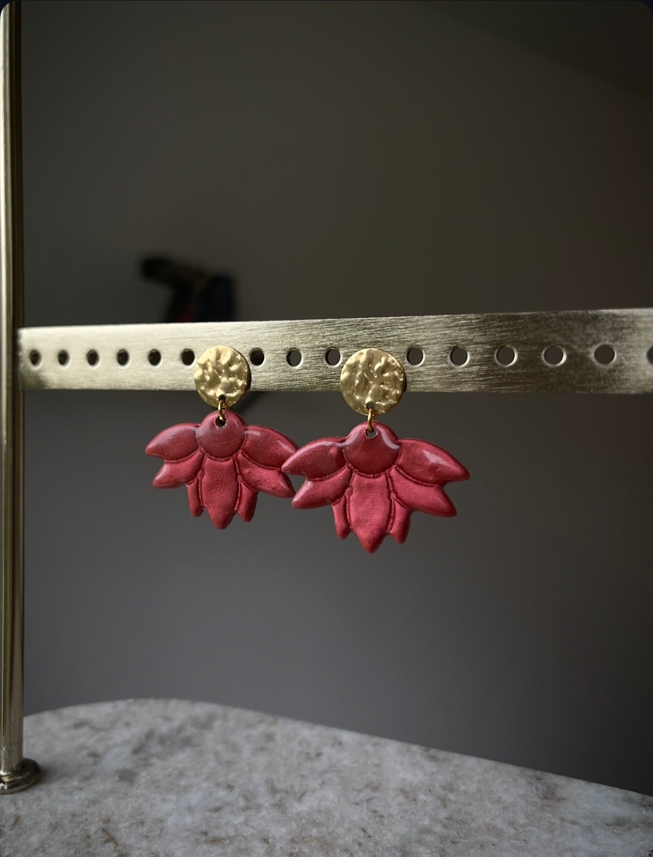 Boucles d’oreilles " Aurore "