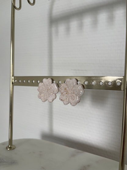 Boucles d’oreilles " Grande hibiscus " 🌺