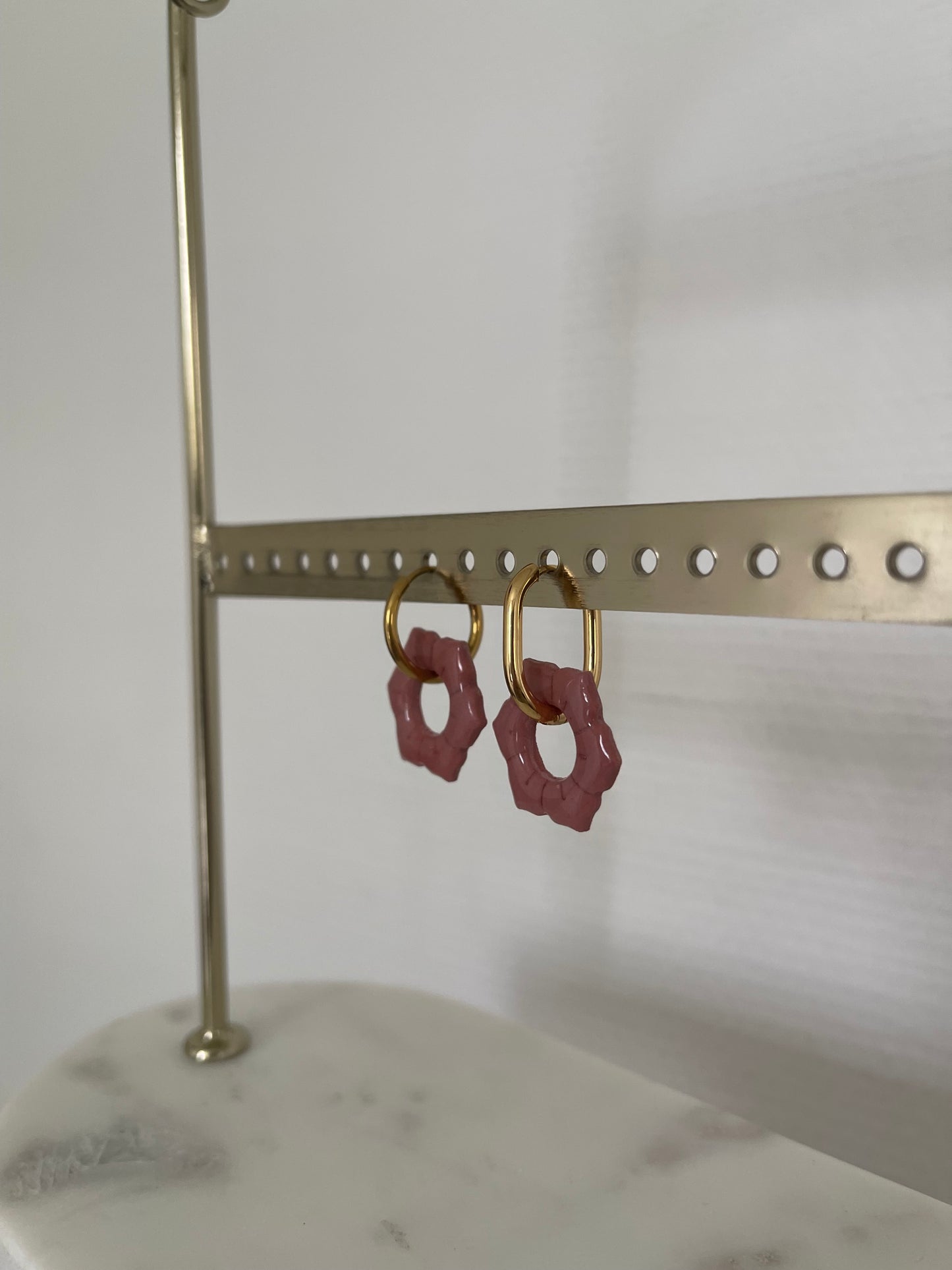 Boucles interchangeables " Candice " avec créoles