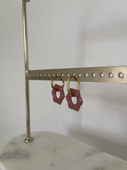 Boucles interchangeables " Candice " avec créoles