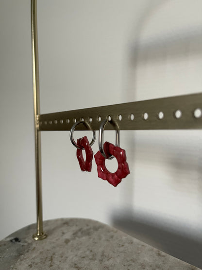 Boucles interchangeables " Candice " avec créoles