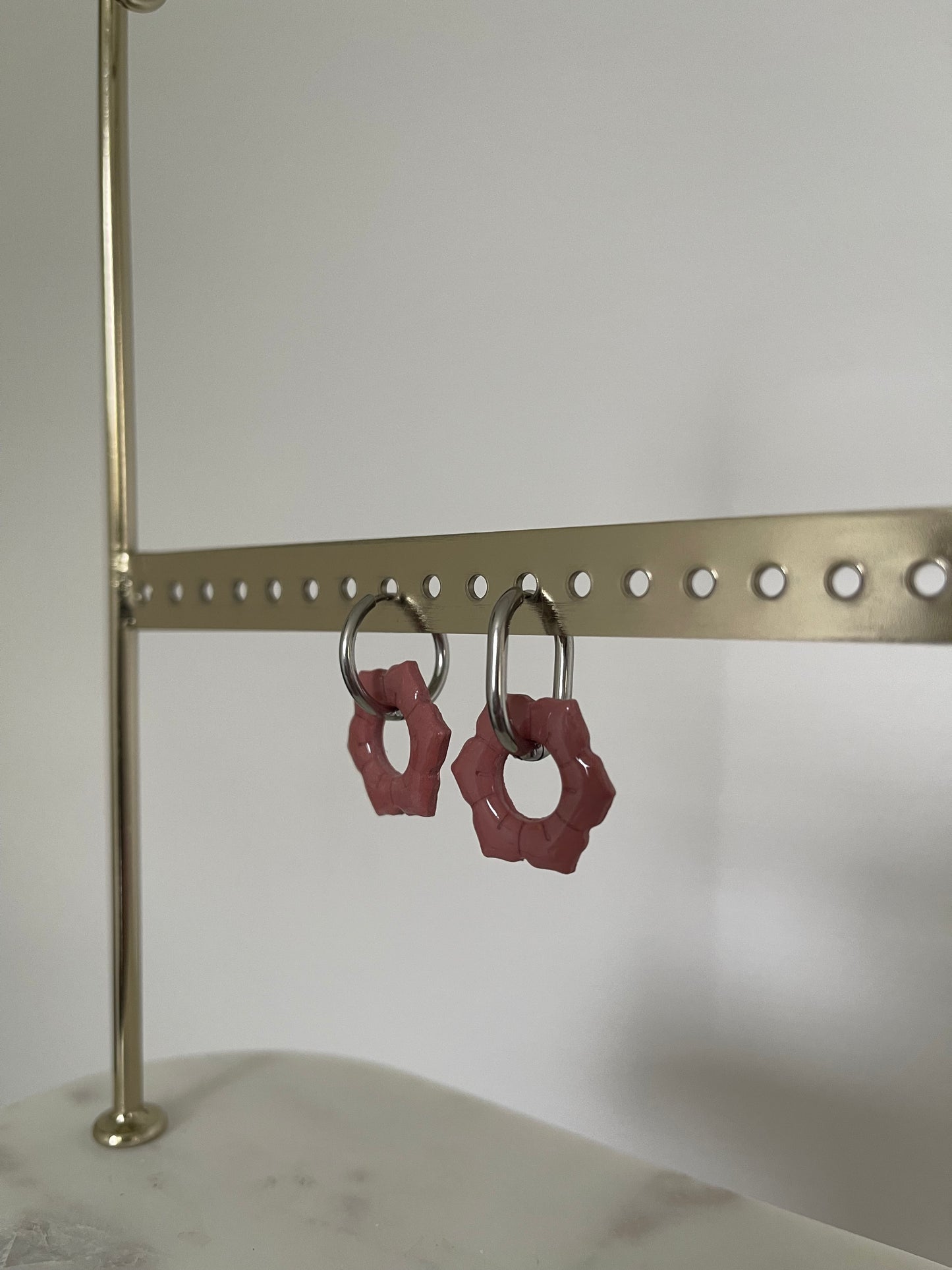 Boucles interchangeables " Candice " avec créoles