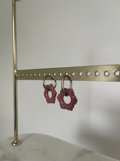 Boucles interchangeables " Candice " avec créoles