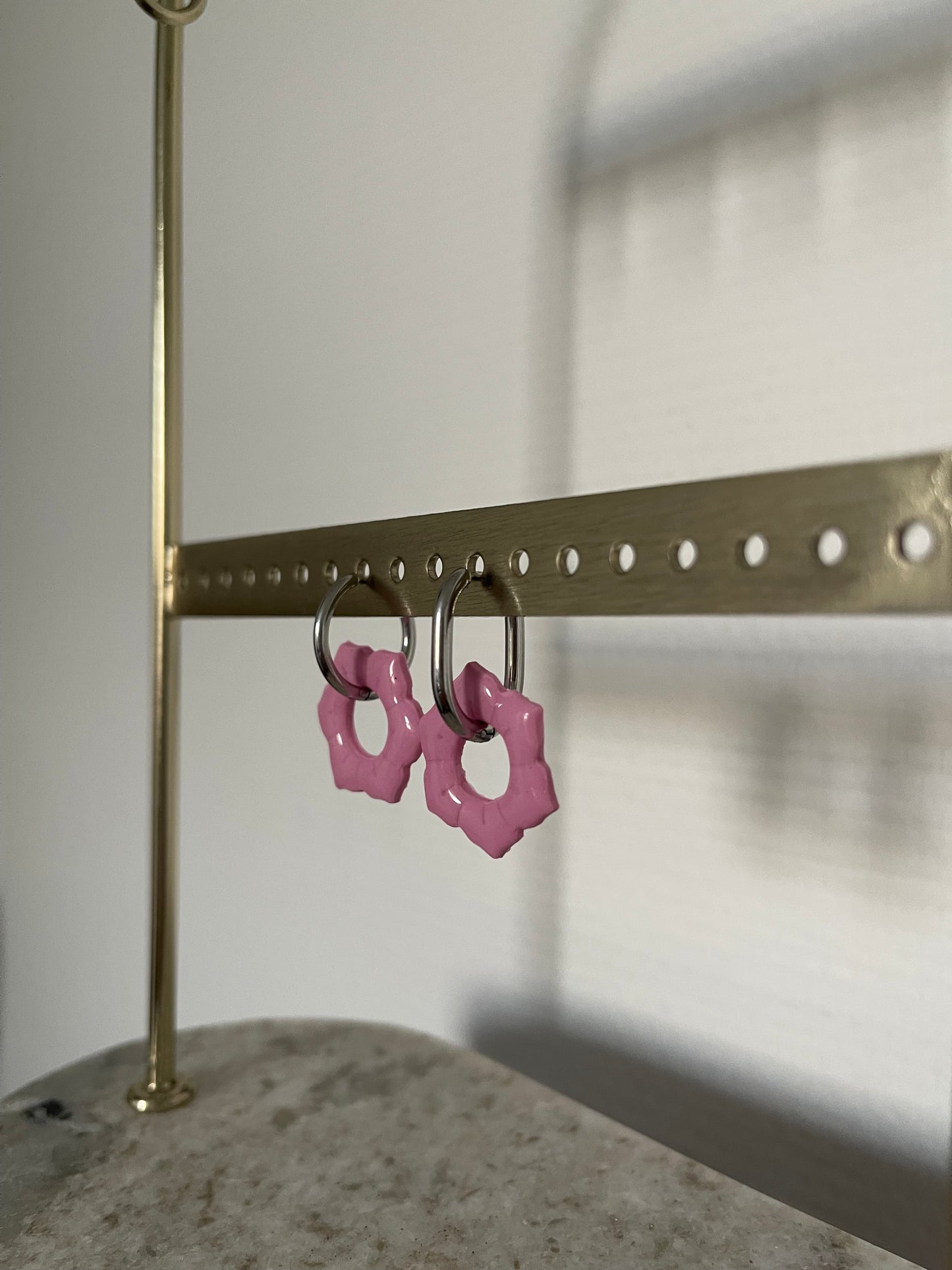 Boucles interchangeables " Candice " avec créoles