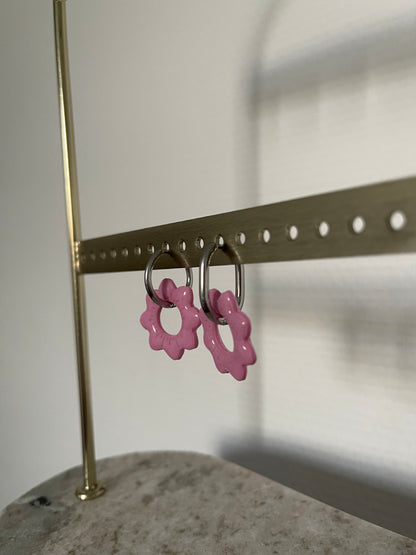 Boucles interchangeables " Bloom " avec créoles