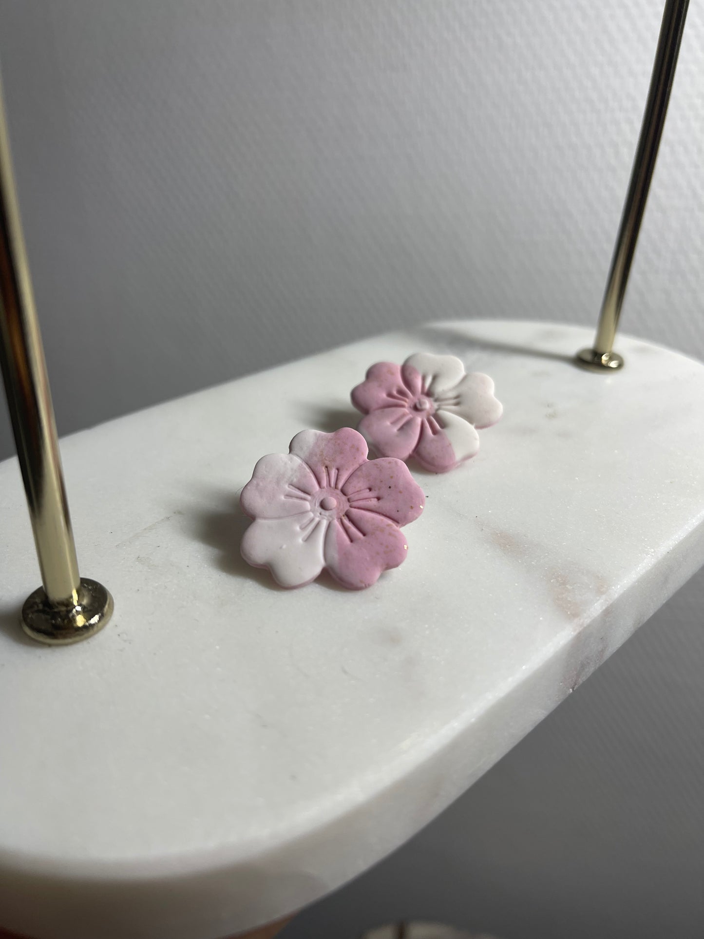 Boucles d’oreilles " Grande hibiscus " 🌺