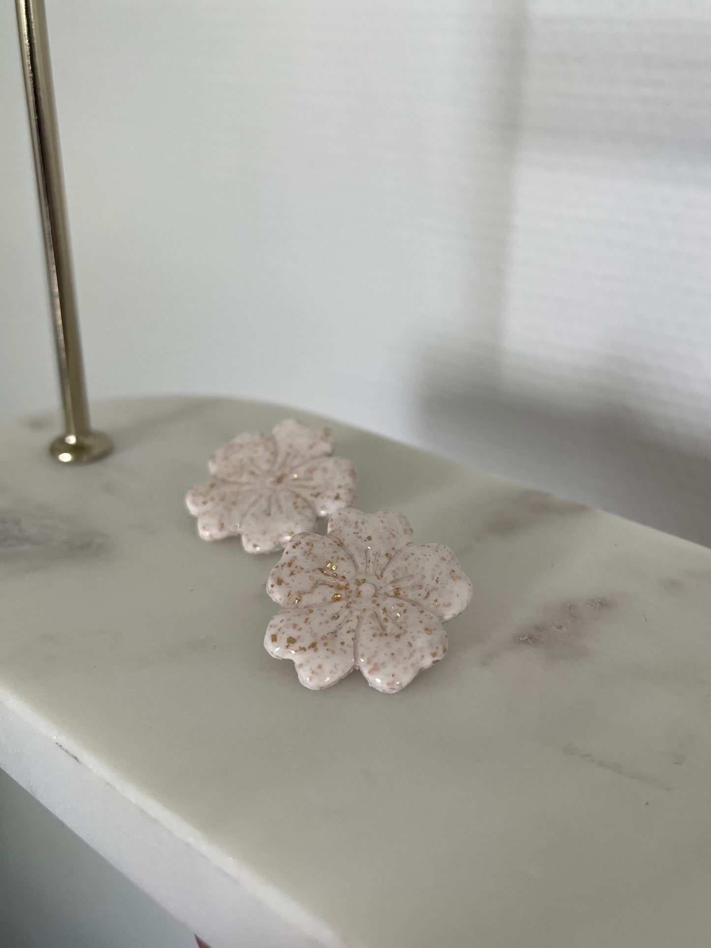 Boucles d’oreilles " Grande hibiscus " 🌺