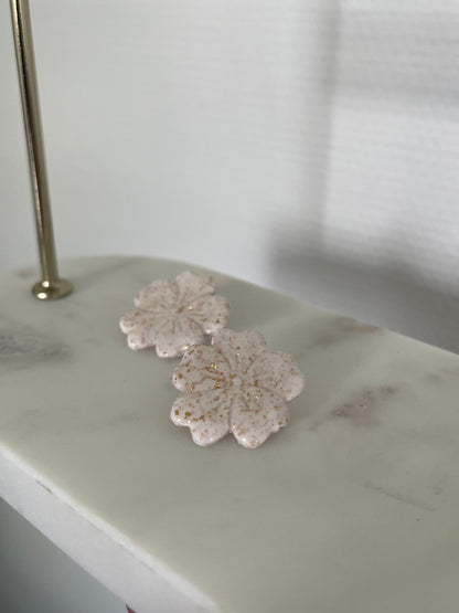 Boucles d’oreilles " Grande hibiscus " 🌺